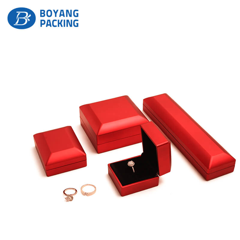 red led jewelry packaging factory