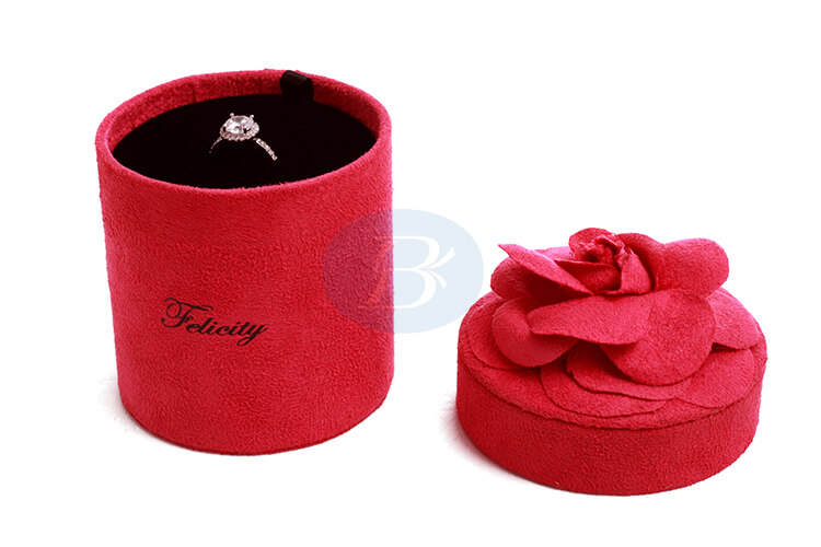custom red ring jewelry box manufacturers