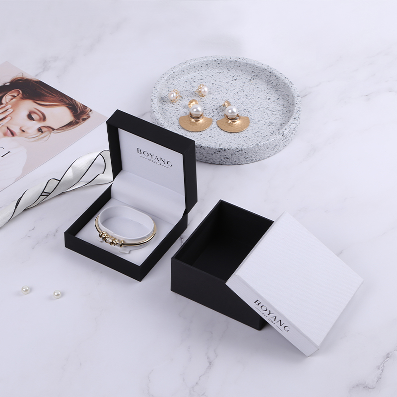 Wholesale Custom Logo Luxury Jewelry Storage Packaging Unique Bracelet Storage Box