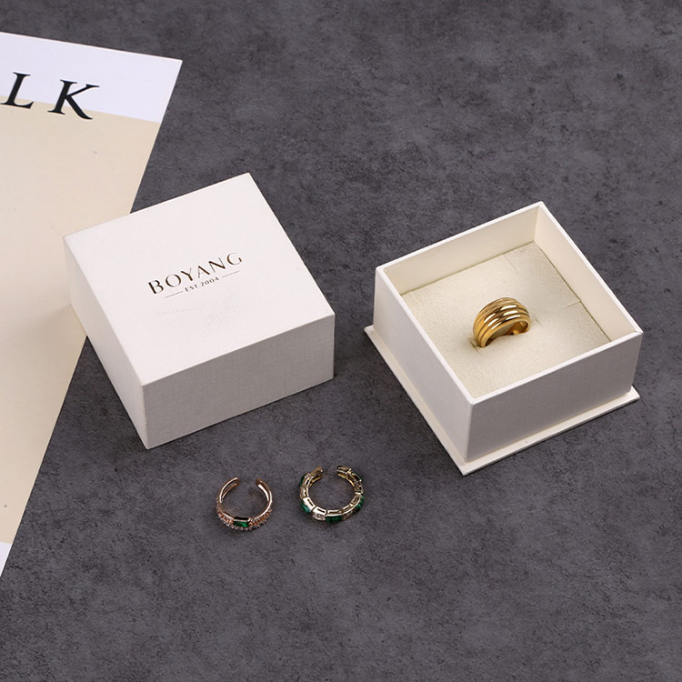 Romantic custom logo wholesale unique ring box for proposal