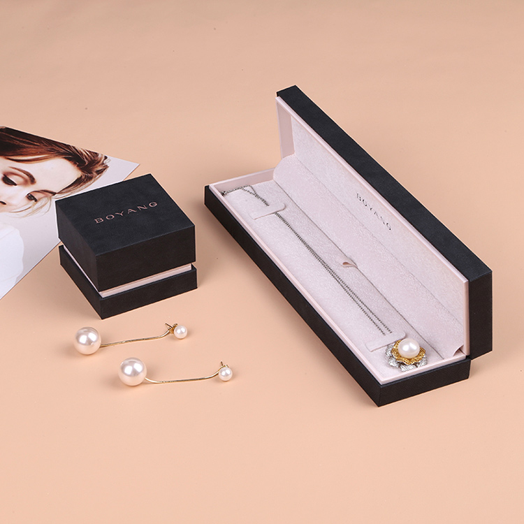 Fast logistics wholesale jewelry box for long necklaces