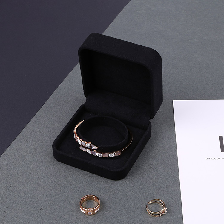 Surprise custom black bracelet boxes packaging wholesale for gift