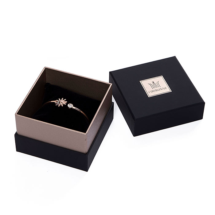 custom black jewellry box
