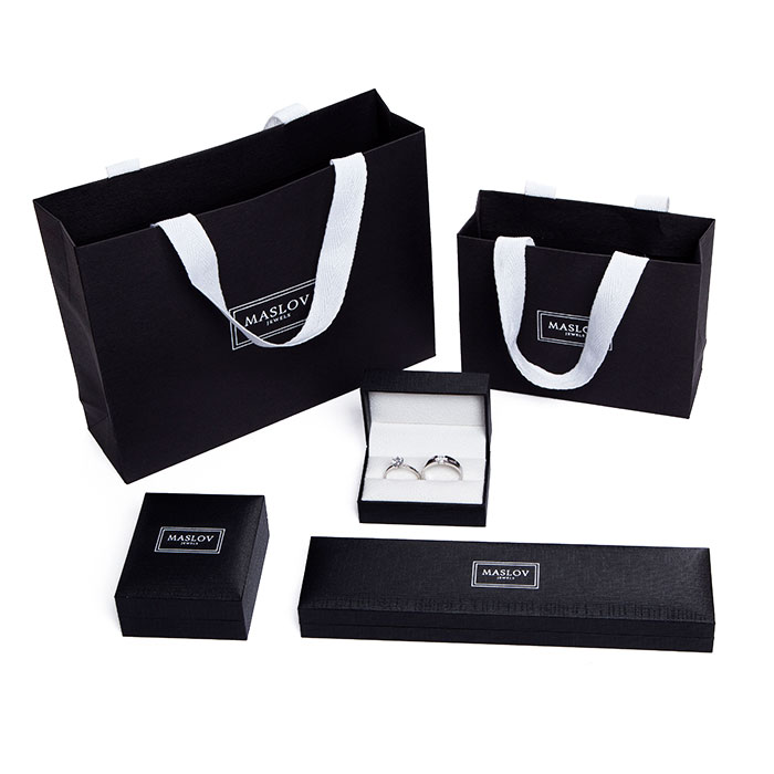 Jewelry packaging wholesale, black jewellery box factory