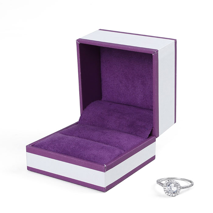 Wholesale beautiful design velvet jewelry box