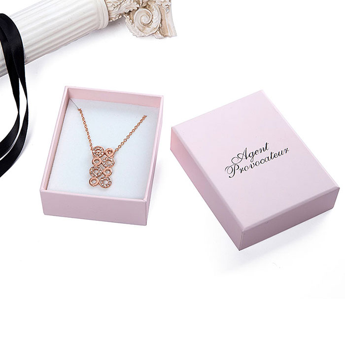 custom pink jewelry box