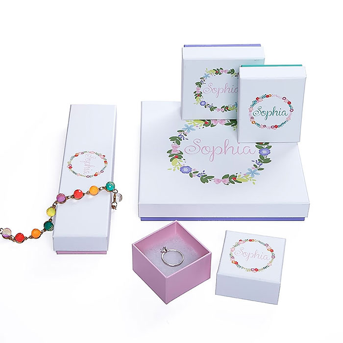 Fresh style popular custom jewelry set package box