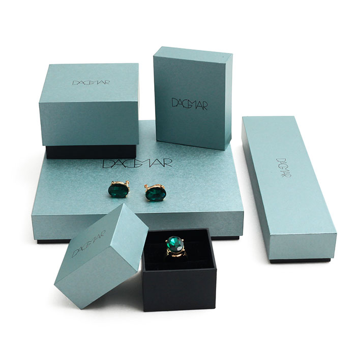 High quality customized logo printed necklace box