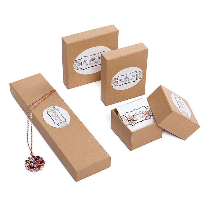 Fashion cheap craft custom paper Jewelry box