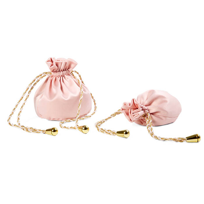 Custom mini satin jewelry bags wholesale