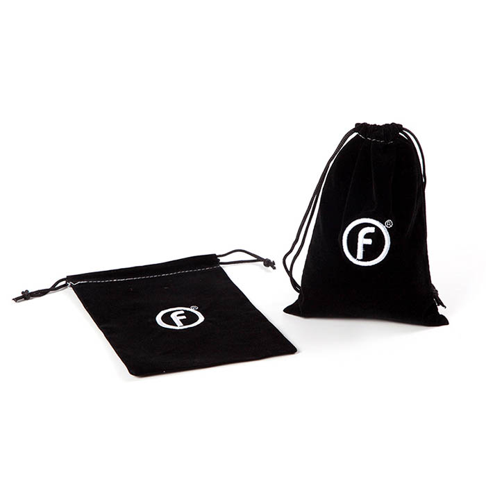 custom velvet drawstring pouch