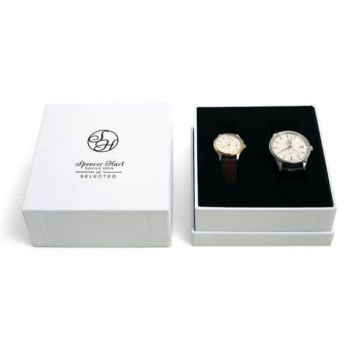 Wholesale white paper watch box
