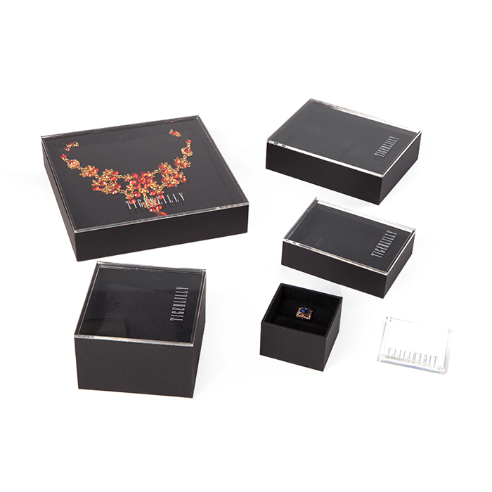 Custom jewelry displays and boxes, Acrlic material