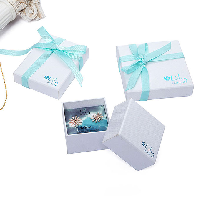 Custom exclusive design jewelry gift boxes for necklaces