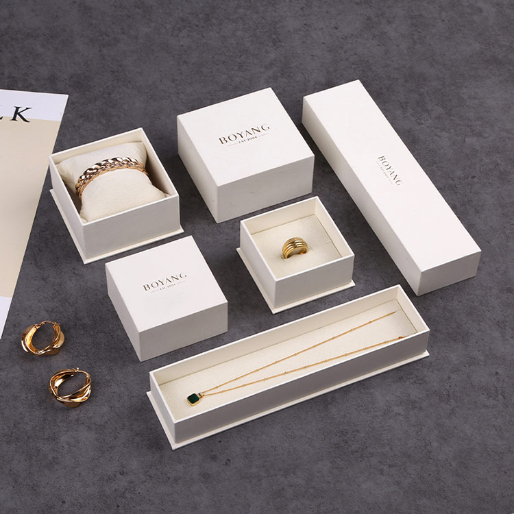 Custom paper jewelry box sets manufacturer