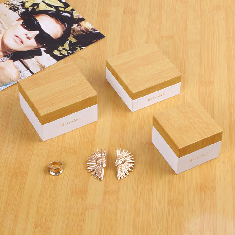 Wooden jewelry box wholesale, custom ring jewelry box factory