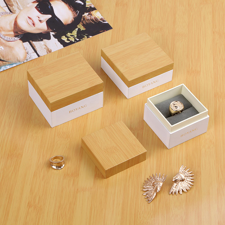 Custom wholesale wooden jewelry box