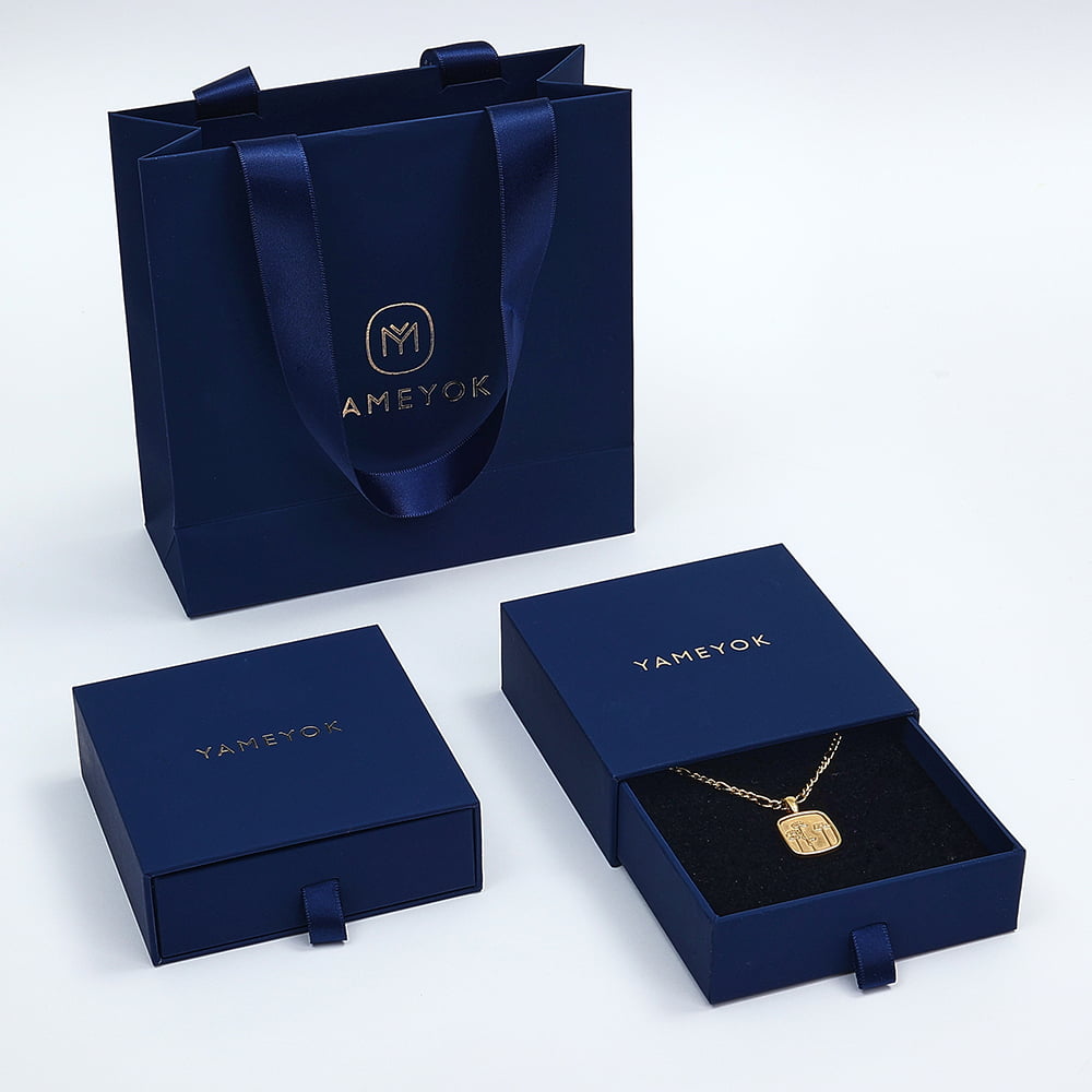 custom necklace packaging paper box