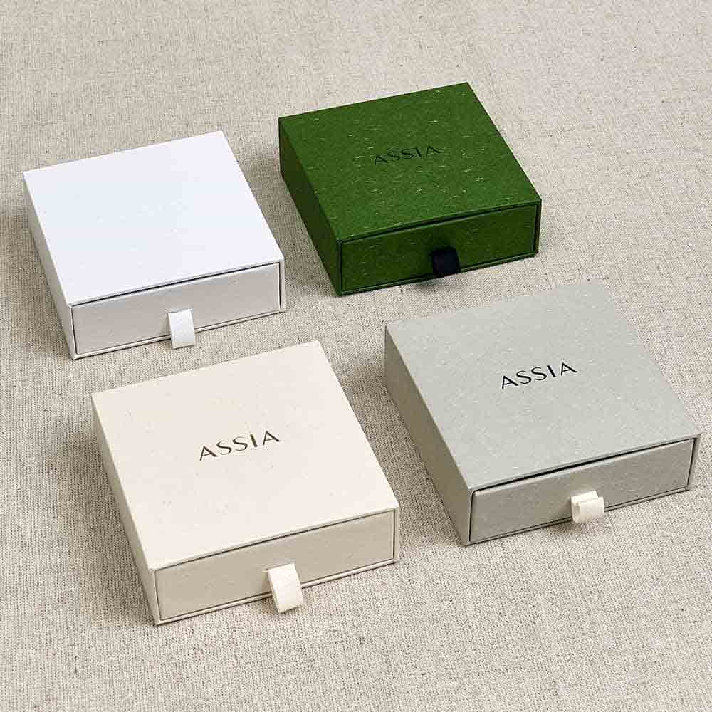 Professional factory sliding drawer custom eco friendly jewelry gift box packaging