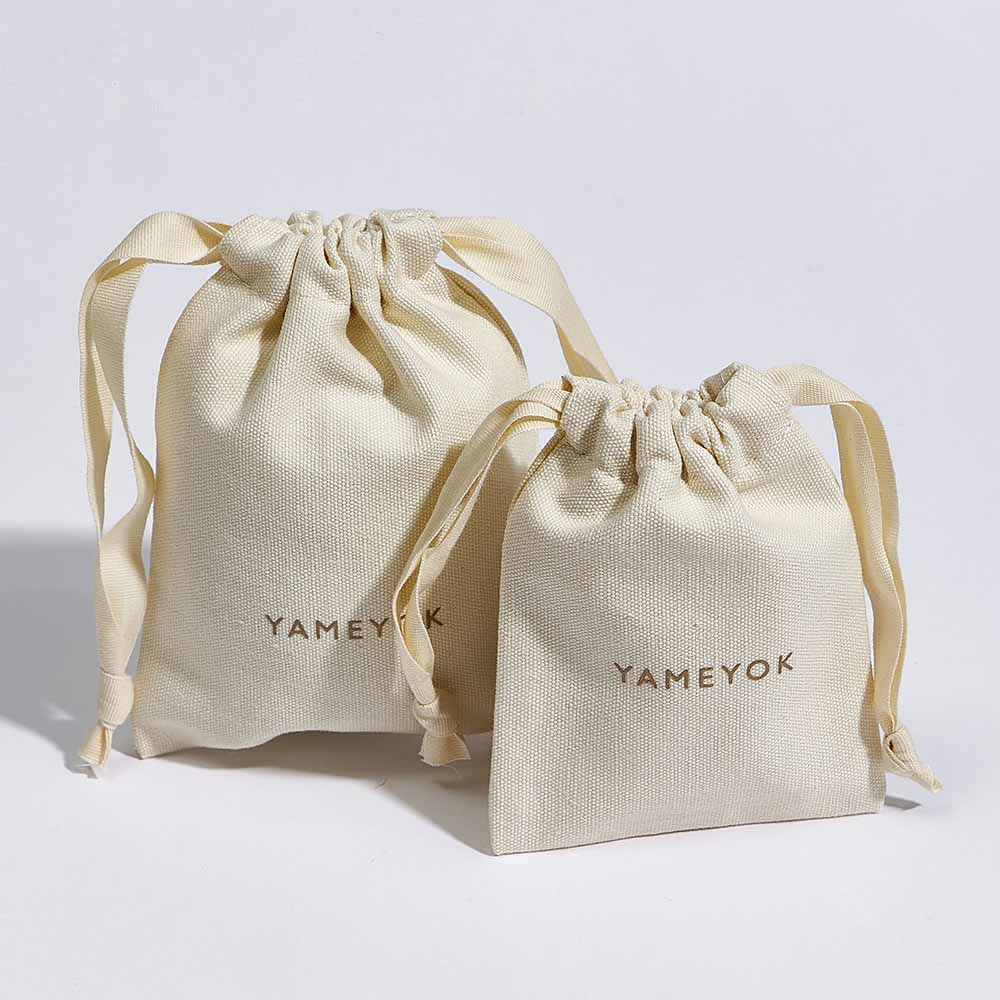 custom cotton jewelry bags