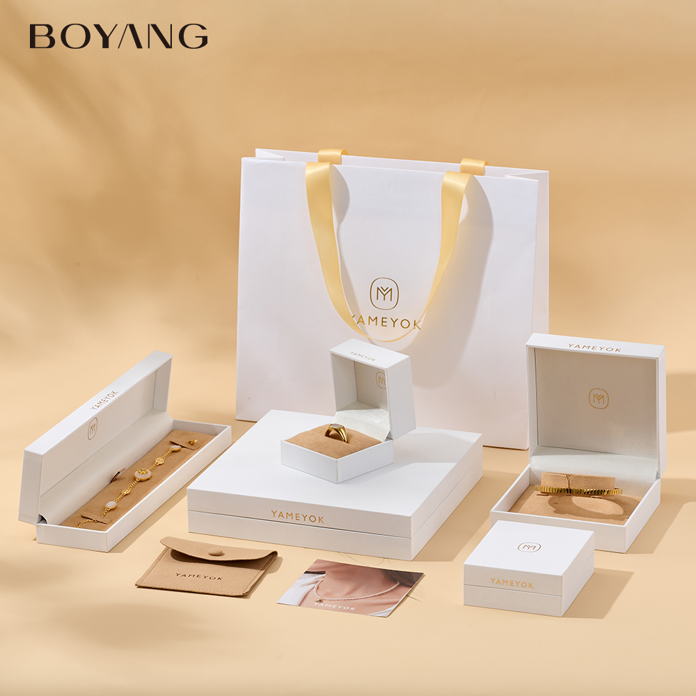 Boyang Custom Luxury Jewelry Packaging Box Set
