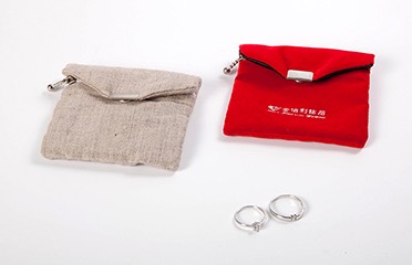 Black Velvet Pouch Jewellery Bags